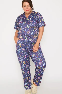 YD International Pants & Jeans*Cristina Happy Health Scrub Pant