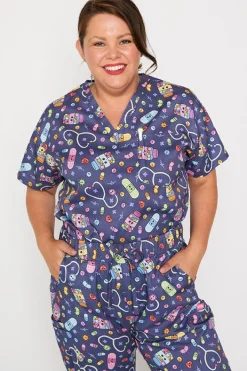YD International Pants & Jeans*Cristina Happy Health Scrub Pant