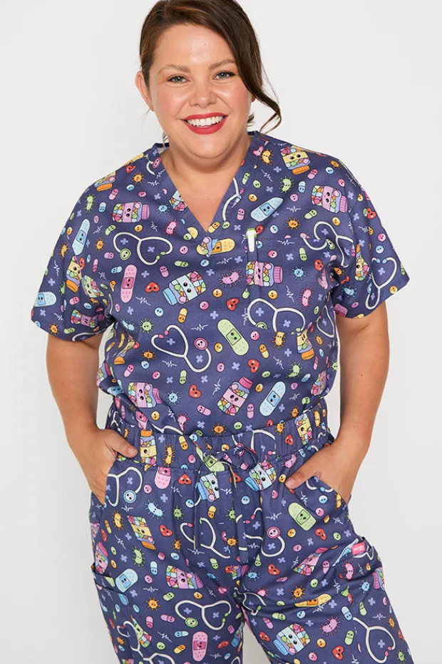 YD International Pants & Jeans*Cristina Happy Health Scrub Pant