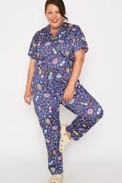 YD International Pants & Jeans*Cristina Happy Health Scrub Pant