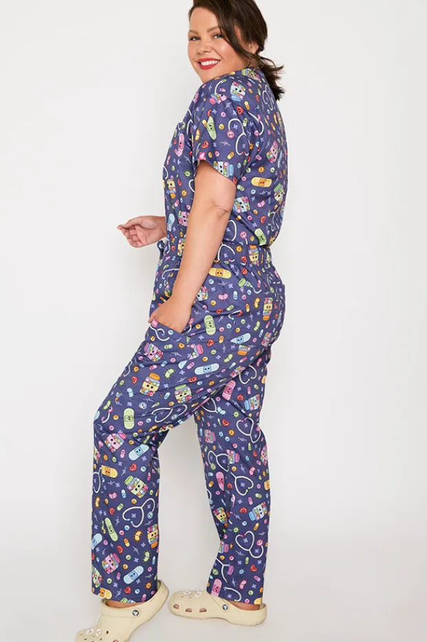 YD International Pants & Jeans*Cristina Happy Health Scrub Pant
