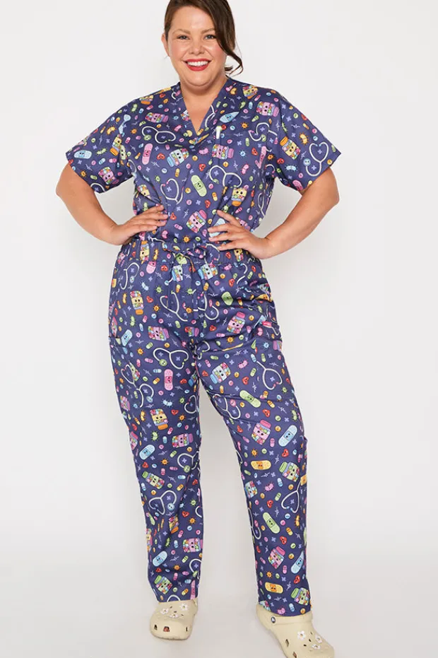 YD International Pants & Jeans*Cristina Happy Health Scrub Pant
