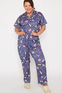 YD International Pants & Jeans*Cristina Happy Health Scrub Pant