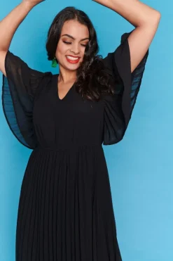 Lorraine Designs Casual Dresses | Fit & Flare Dresses*Dana Black Dress