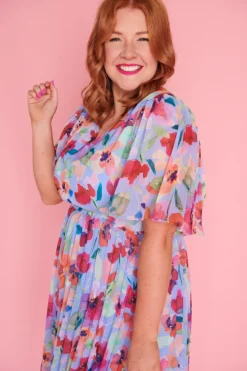 Lorraine Designs Casual Dresses | Cocktail Dresses*Dana Whimsical Water Colour Dress
