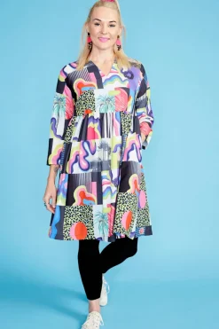 Lorraine Designs Casual Dresses | Loose Dresses*Dawn Outside The Lines Dress