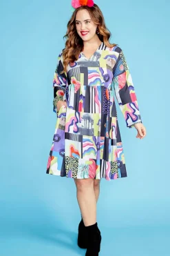 Lorraine Designs Casual Dresses | Loose Dresses*Dawn Outside The Lines Dress