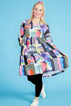 Lorraine Designs Casual Dresses | Loose Dresses*Dawn Outside The Lines Dress
