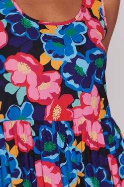 Lorraine Designs Fit & Flare Dresses | Midi Dresses*Debbie Perfect Poppies Dress