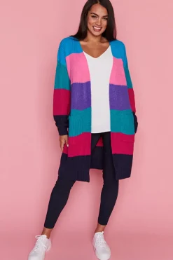 Lorraine Designs Knits & Cardigans*Devi Autumn Hues Long Cardi