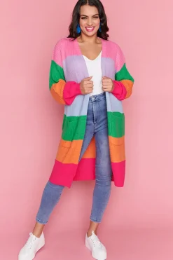 Lorraine Designs Knits & Cardigans*Devi Sorbet Sunrise Cardi
