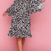 Label of Love Casual Dresses | Shift Dresses*Diona Black Leopard Dress