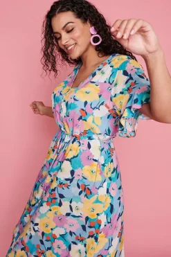 Little Party Dress Casual Dresses | Fit & Flare Dresses*Dionne Chalky Floral Dress