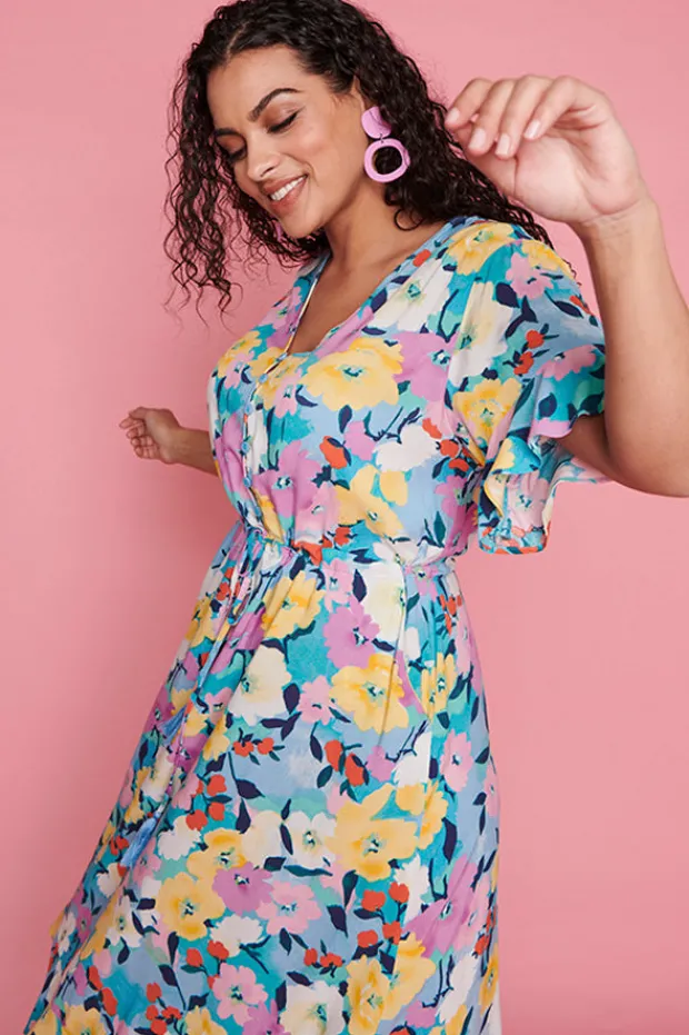 Little Party Dress Casual Dresses | Fit & Flare Dresses*Dionne Chalky Floral Dress