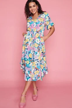 Little Party Dress Casual Dresses | Fit & Flare Dresses*Dionne Chalky Floral Dress