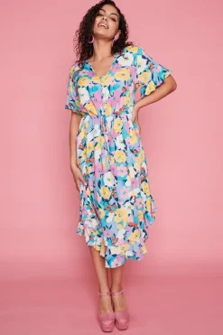 Little Party Dress Casual Dresses | Fit & Flare Dresses*Dionne Chalky Floral Dress