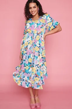 Little Party Dress Casual Dresses | Fit & Flare Dresses*Dionne Chalky Floral Dress