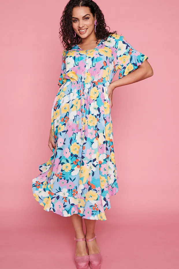 Little Party Dress Casual Dresses | Fit & Flare Dresses*Dionne Chalky Floral Dress