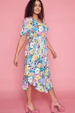 Little Party Dress Casual Dresses | Fit & Flare Dresses*Dionne Chalky Floral Dress