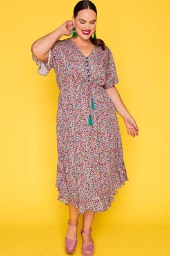 Little Party Dress Casual Dresses | Fit & Flare Dresses*Dionne Rainbow Petals Dress