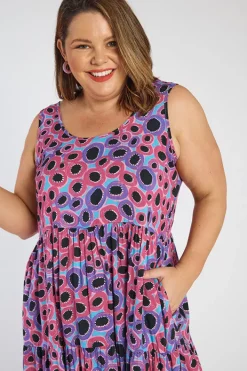 Lorraine Designs Fit & Flare Dresses | Knee Length Dresses*Dove Lilly Pilly Sleeveless Dress