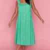 Lorraine Designs Casual Dresses | Fit & Flare Dresses*Eddie Grass Dress