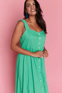 Lorraine Designs Casual Dresses | Fit & Flare Dresses*Eddie Grass Dress