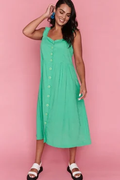Lorraine Designs Casual Dresses | Fit & Flare Dresses*Eddie Grass Dress