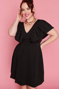 Lorraine Designs Casual Dresses | Fit & Flare Dresses*Eleanor Black Party Dress