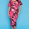 Lorraine Designs Bodycon Dresses | Cocktail Dresses*Eliana Pink Hibiscus Party Dress