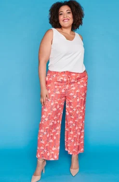 Lorraine Designs Pants & Jeans*Elise Funky Flamingo Pants