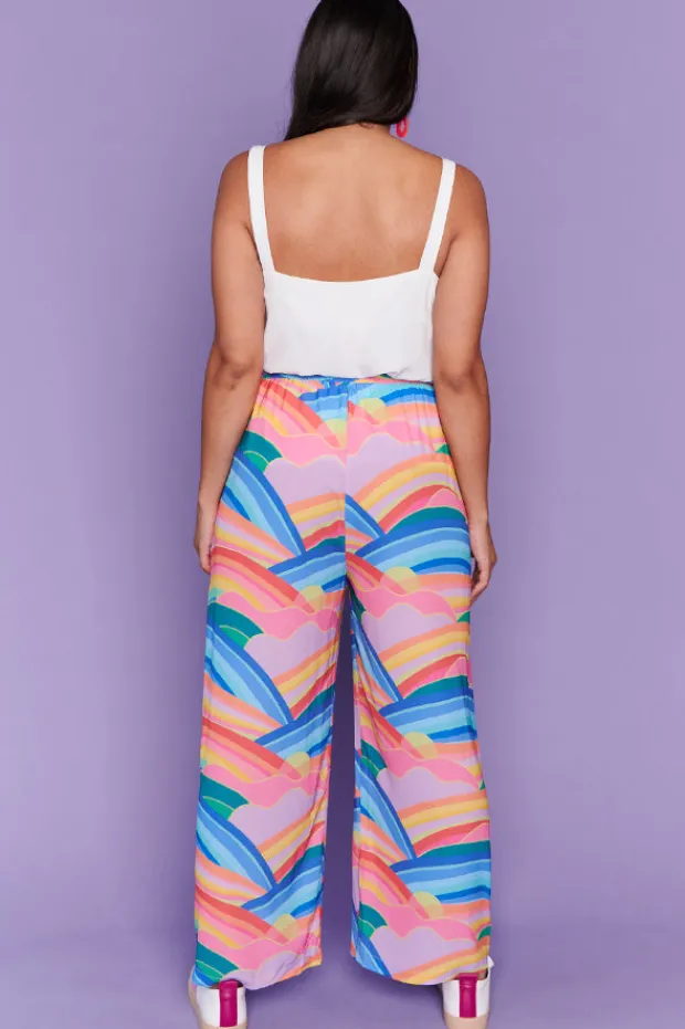 Lorraine Designs Pants & Jeans*Elise Rainbowscape Pants