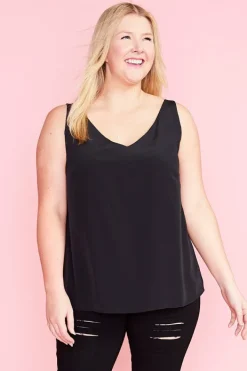 Lorraine Designs Tops*Eliza Black Cami
