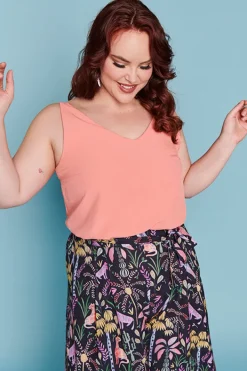 Lorraine Designs Tops*Eliza Coral Cami