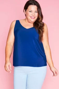 Lorraine Designs Tops*Eliza Navy Cami
