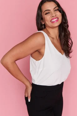 Lorraine Designs Casual Dresses | Tops*Eliza White Cami
