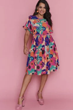 Lorraine Designs Casual Dresses | Fit & Flare Dresses*Ellen Make My Daisy Dress