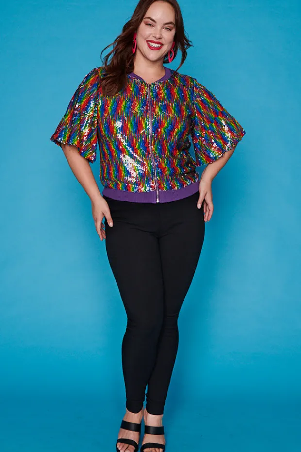Lorraine Designs Jackets & Coats*Elliott Rainbow Lorikeet Jacket