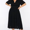 YD International Casual Dresses*Eloise Black Dress
