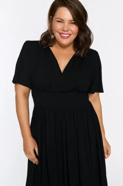 YD International Casual Dresses*Eloise Black Dress