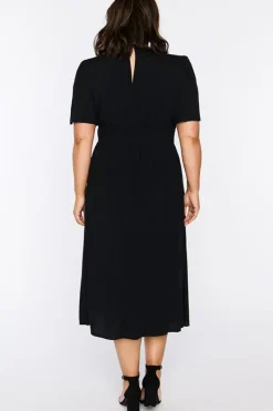 YD International Casual Dresses*Eloise Black Dress