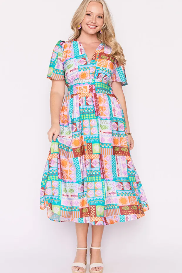 Lorraine Designs Casual Dresses | Fit & Flare Dresses*Evie Love In The Sun Dress