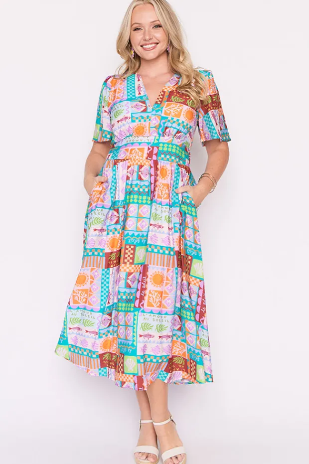 Lorraine Designs Casual Dresses | Fit & Flare Dresses*Evie Love In The Sun Dress