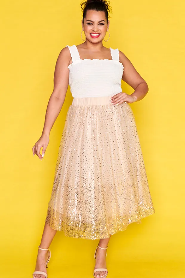 Lorraine Designs Bridesmaid Dresses | Skirts*Fairy Tale Rose Gold Skirt