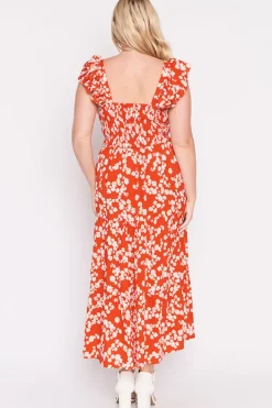 Lorraine Designs Casual Dresses | Fit & Flare Dresses*Farah Red Petal Whimsy Dress