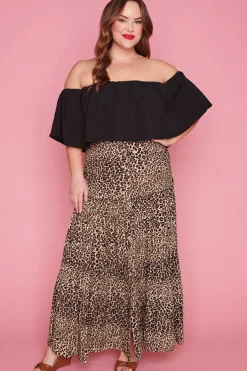 Label of Love Skirts*First Thing Leopard Print Skirt