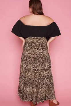 Label of Love Skirts*First Thing Leopard Print Skirt