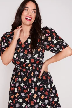 Lorraine Designs Casual Dresses | Fit & Flare Dresses*Florida Puppy Love Dress