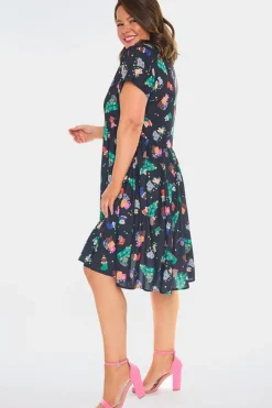 Lorraine Designs Casual Dresses | Fit & Flare Dresses*Frankie Christmas Pets Dress