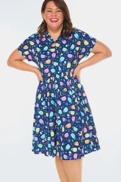 Lorraine Designs Shirt Dresses | Casual Dresses*Frankie Cup o' Joy Dresss